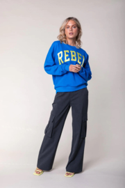 EILEEN WORKER PANTS ANTHRACITE | COLOURFUL REBEL
