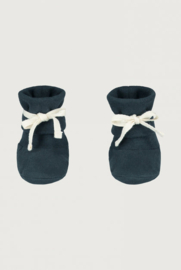 BABY BOOTIES BLUE | GRAY LABEL