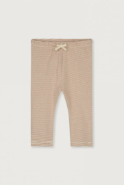 BABY LEGGING STRIPE BISCUIT | GRAY LABEL