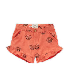 RUFFLE SHORT SHELL PRINT | SPROET & SPROUT