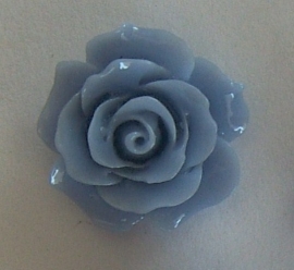 Roosjeskraal kunststof blauwgrijs