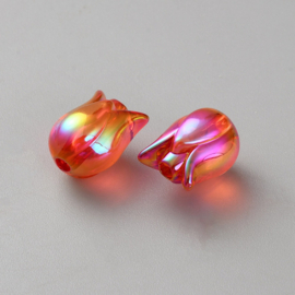 Kraal rode tulp, 5 stuks