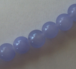 Glaskraal in lila/blauw met glans