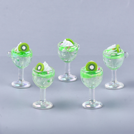 Resin hanger kiwi cocktail