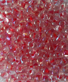 Miyuki Berry Beads Dk Coral lined crystal AB (276)