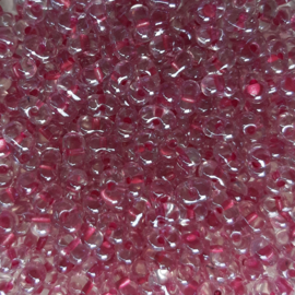 Miyuki Berry Beads Spkl peony pink lined crystal (1524)