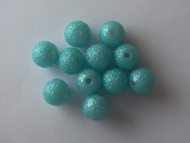 Kunststof iced parel 10 mm aqua