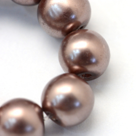 glasparel 8mm camel (kleurnr 78), 25 stuks