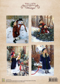 Knipvel Nellie's Vintage Color- Snow Fun