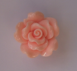 Resin rooskraal in oud-roze