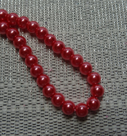 Glasparel 6mm donker zalm