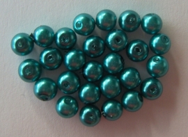 Glasparel 6mm groenblauw