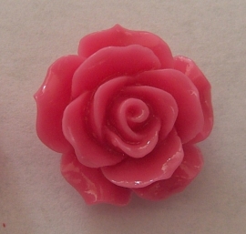 Roosjeskraal kunststof roze