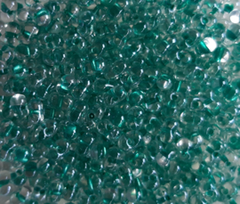 Miyuki Berry Beads Spkl aqua green lined crystal (1528)