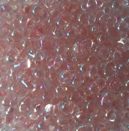 Miyuki Berry Beads Pale pink lined crystal (285)