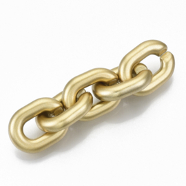 Schakels 19x14,5x4,5 goudkleur, 10 stuks