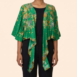 Billy B Blouse Top Traditional groen