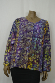 Billy B Blouse Marlieke lange mouw paars