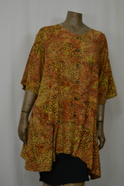 Billy B Blouse B148 Big Big geel korte mouw