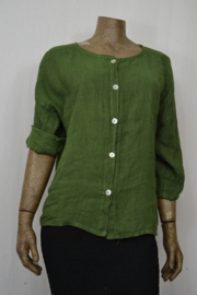 Moonshine Blouse / Jasje linnen groen