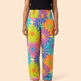 Billy B Pant Aladin Suave pijpen met elastiek mooi zomer kleuren