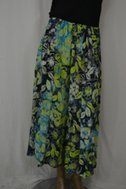 Billy B Broek rok Cullotte wijd blauw/geel/wit