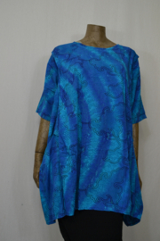 Normal Crazy Blouse Top Nomads met zakken blauw