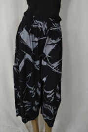 Keeko Broek 3/4  zwart/grijs