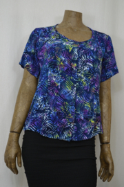 Billy B Blouse B202 blauw allerlei varen