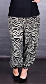 Luna Pants Blyss XL 03 greygreenblackzebra
