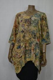 Billy B Blouse Big B148 licht veel bloemen