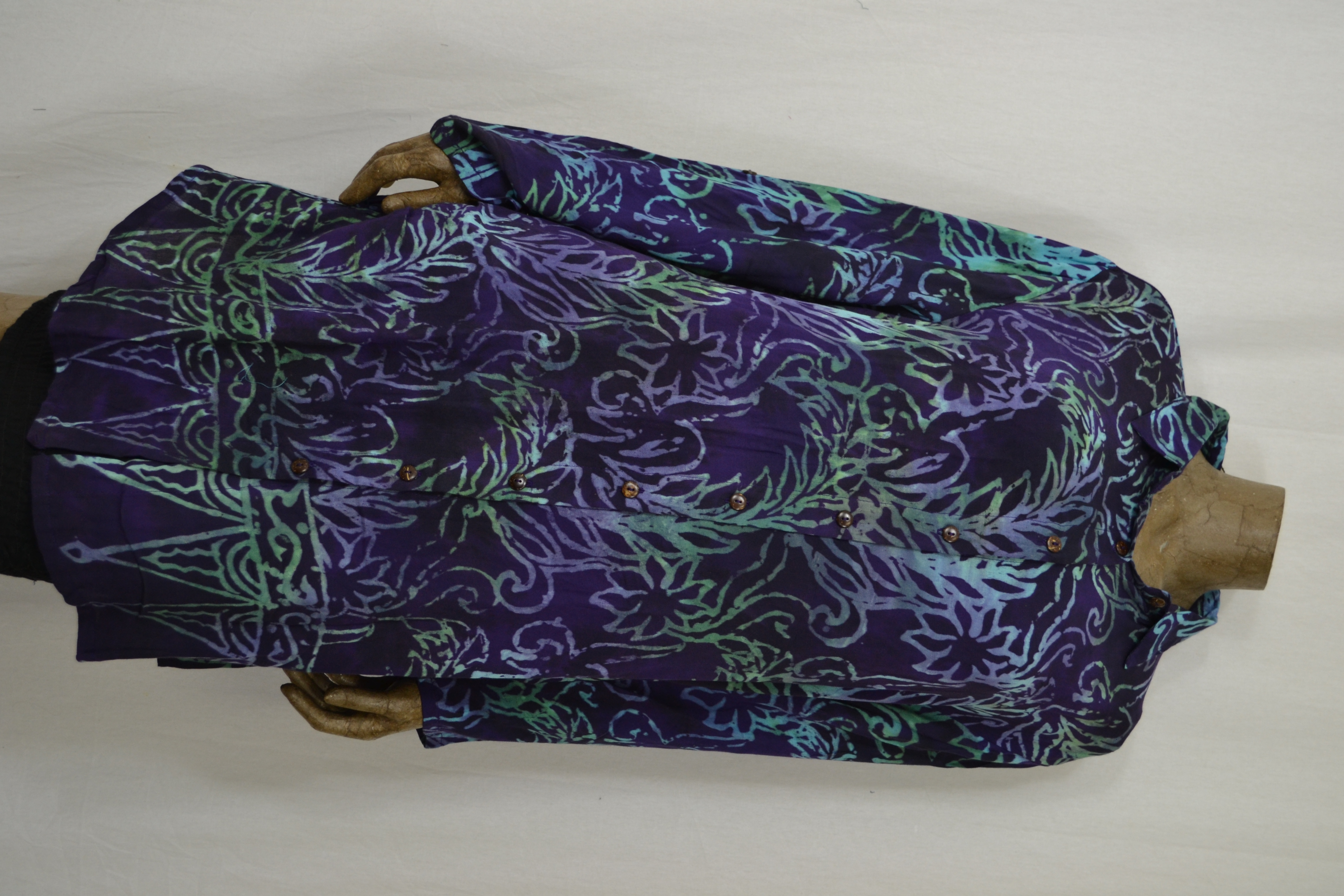 Billy B Blouse B213 zomer paars blauw