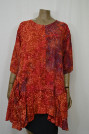 Billy B Blouse Big B148 oranje blad