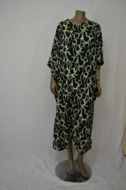 Billy B long Poncho /Kaftan black green