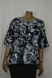 Billy B Blouse Marlieke zwart / wit