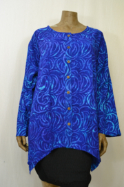 Normal Crazy Blouse Big  wizard lange mouw blauw