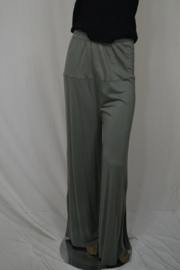 Normal Crazy Long  Pants met split grijs