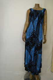 Normal Crazy Dress Eva elastiek  bovenkant  zwart/blauw