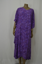 Billy B Kaftan Long Pocho paars