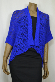 Billy B Vest Cardigan Anne dark cobalt