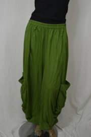 Normal Crazy Pant Pocket Big mosgroen