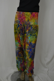 Billy B Pant Aladin Suave pijpen met elastiek mooi zomer kleuren