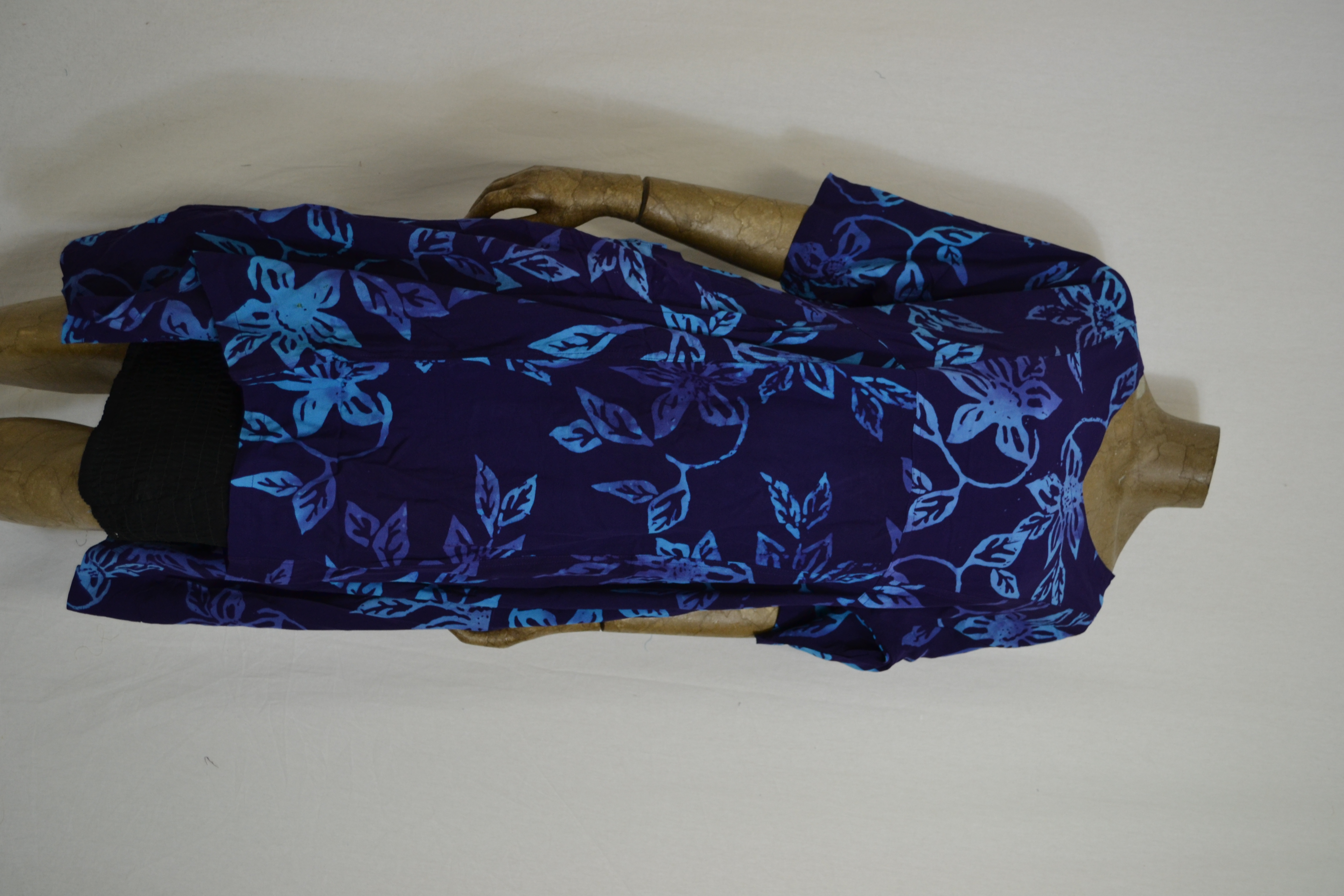 Billy B Dress Dora bandje achterkant paars blauw