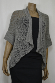 Billy B Vest Cardigan Anne steel