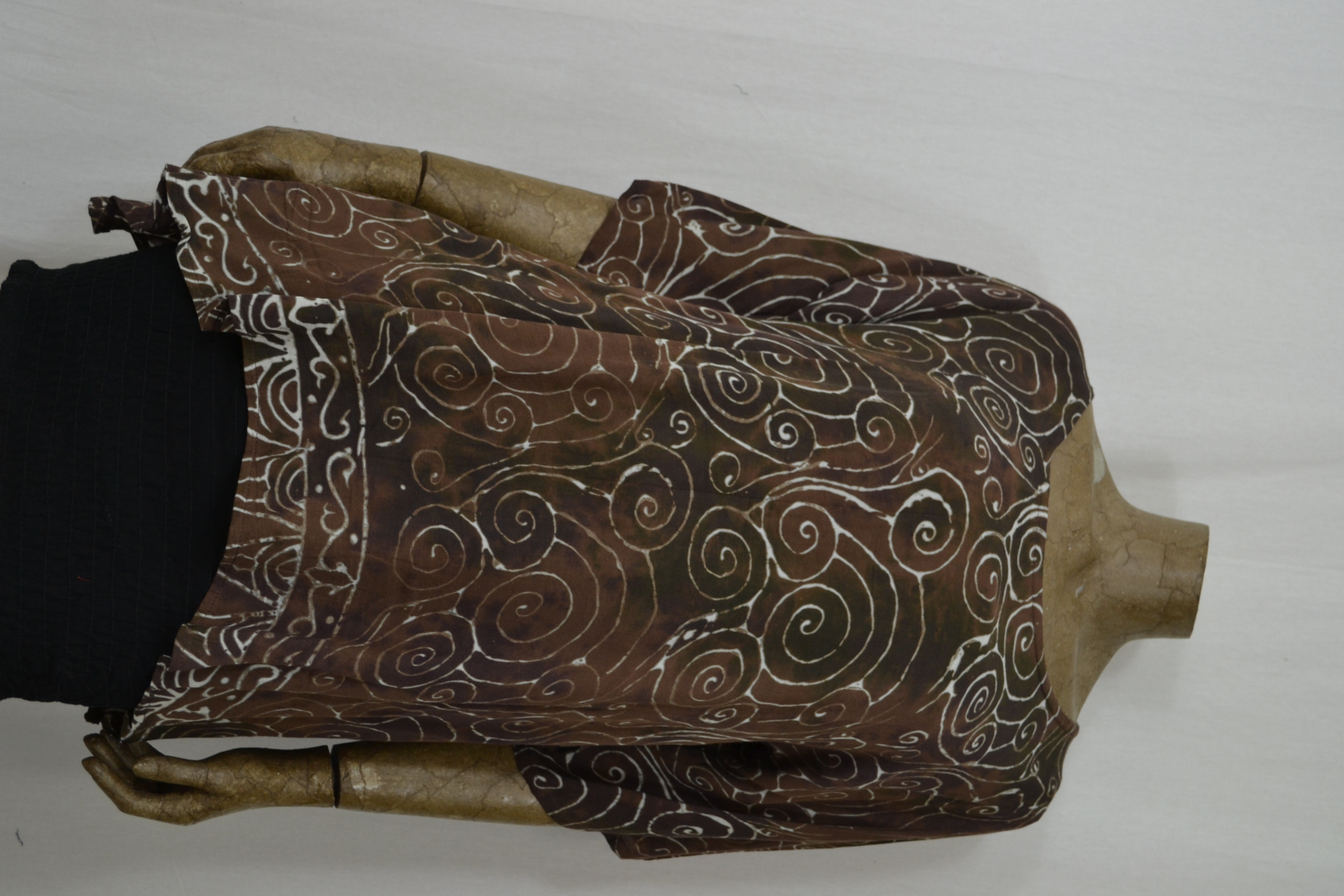 Billy B Blouses Top Meteor zomer bruin met ringen