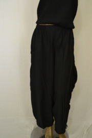 Keko Broek zwart met optrekkoord mt. 3