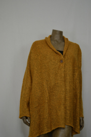 Billy B Vest Cardigan Max mustard  L/LX