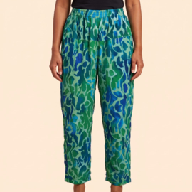 Billy B Pant P069 groen blauw