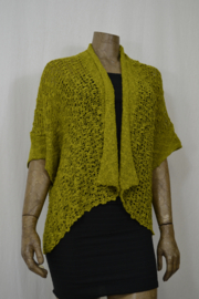 Billy B Vest Cardigan Anne  wasabi