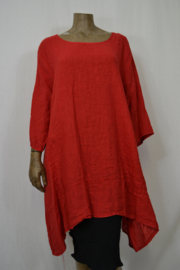 Moon Shirt/Blouse Big lang rood